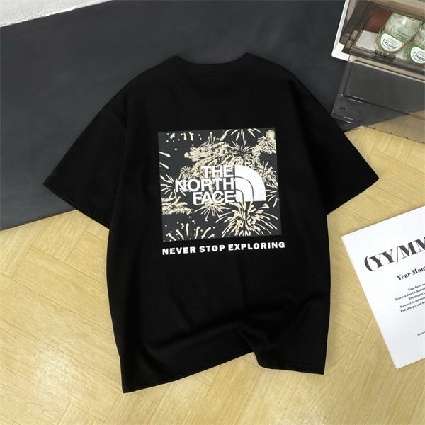 THE NORTH FACE コピー Tシャツ ロゴ プリント 3色 抜け感 綿 ザノースフェイス 夏  