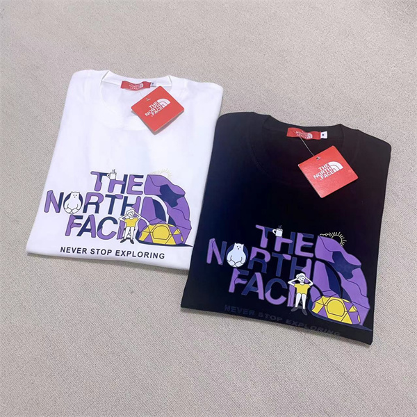 THE NORTH FACE コピー Tシャツ ホッキョクグマ ロゴ プリント ザノースフェイス 