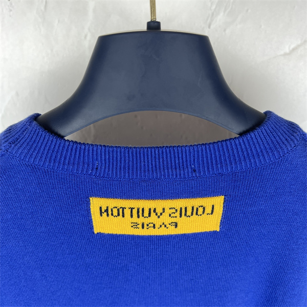 LOUIS VUITTON スーパーコピー Ｔシャツ ジャカード グラフィック ロゴ  Tシャツ ルイヴィトン
