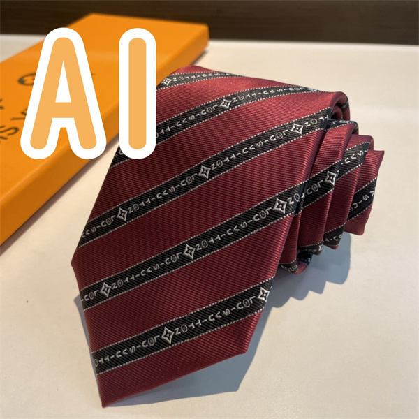 LOUIS VUITTON コピー ネクタイ 4色 100%シルク エレガント ロゴ ジャカード ルイヴィトン