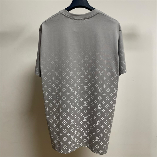  1A8HKN LOUIS VUITTON コピー Ｔシャツ ロゴ モノグラム グラデーション ユニセックス ルイヴィトン