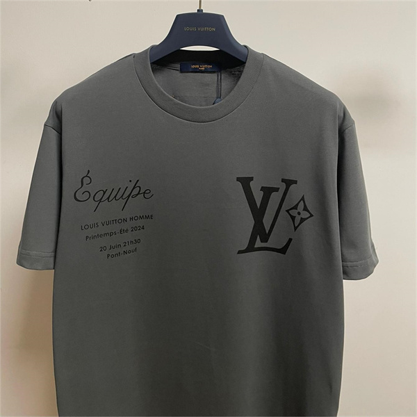 ルイヴィトン 偽物 Ｔシャツ 純綿生地 オーバーサイズ ユニセックス LOUIS VUITTON