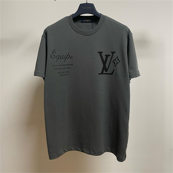 ルイヴィトン 偽物 Ｔシャツ 純綿生地 オーバーサイズ ユニセックス LOUIS VUITTON