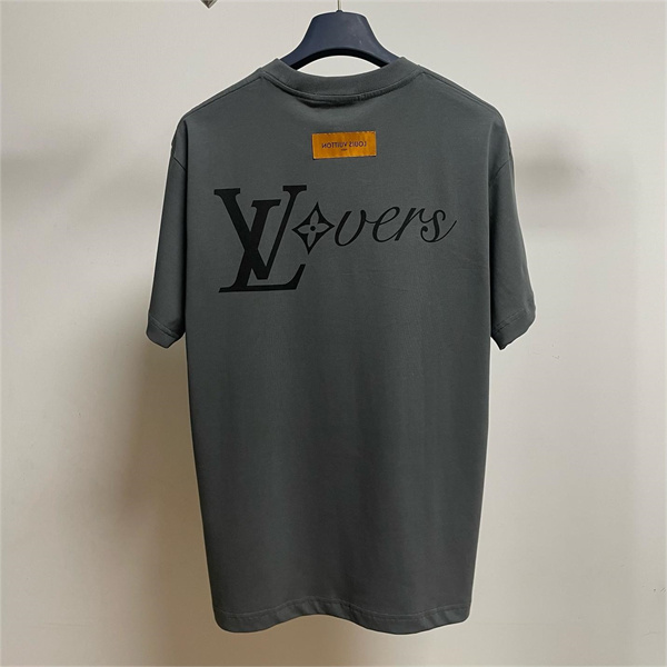 ルイヴィトン 偽物 Ｔシャツ 純綿生地 オーバーサイズ ユニセックス LOUIS VUITTON