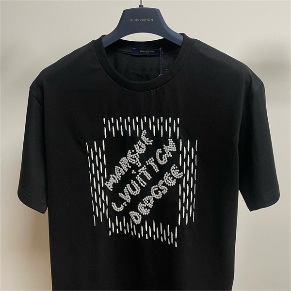 LOUIS VUITTON スーパーコピー Ｔシャツ ユニセックス 純綿素材 オーバーサイズ ルイヴィトン
