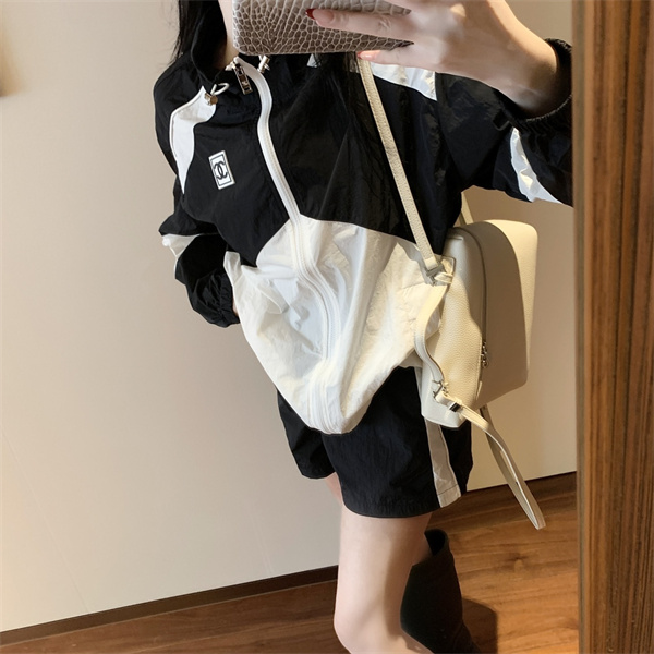 CHANE1 スーパーコピー 上下セット ジャケット パンツ 2色 パネルデザイン レディース