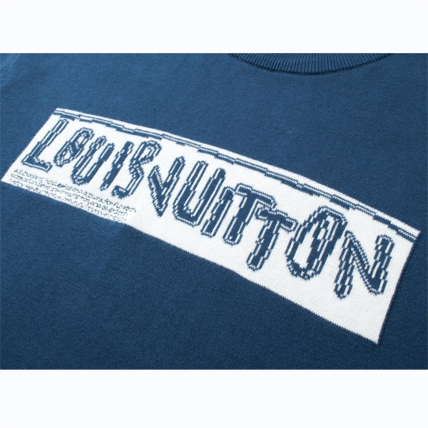 LOUIS VUITTON スーパーコピー Tシャツ ジャカード 半袖 クルー ルイヴィトン