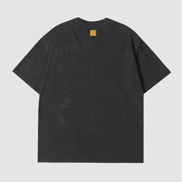 LOEWE コピー Tシャツ 立体 大きい ロゴ アナグラム 3色 ロエベ