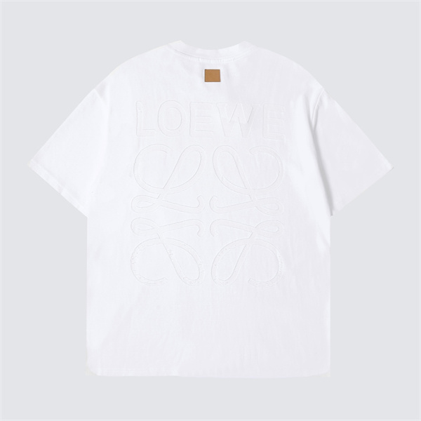 LOEWE コピー Tシャツ 立体 大きい ロゴ アナグラム 3色 ロエベ