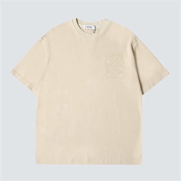 LOEWE コピー Tシャツ 立体 大きい ロゴ アナグラム 3色 ロエベ