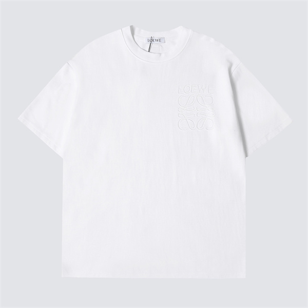 LOEWE コピー Tシャツ 立体 大きい ロゴ アナグラム 3色 ロエベ