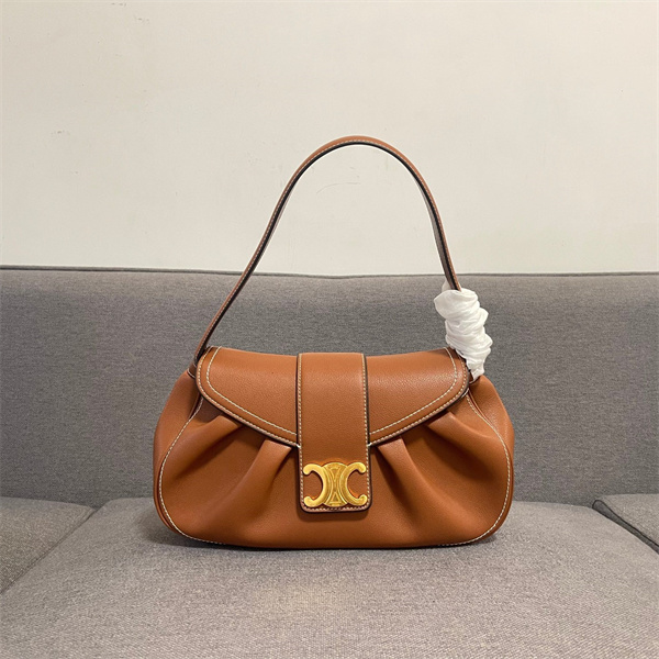 CELINE コピー ハンドバッグ POLLY シリーズ Triomphe ロゴ プリント セリーヌ