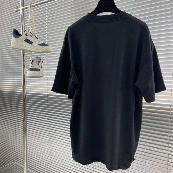 プラダ スーパーコピー Ｔシャツ 三角 ロゴ 立体感 デザイン 2色 PRADA