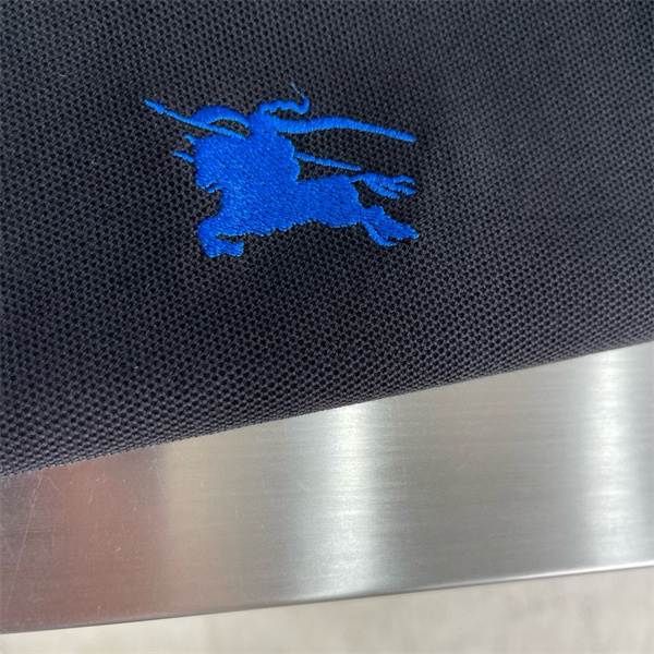 バーバリー スーパーコピー ポロシャツ 刺繡ロゴ 馬術騎士 100%コットン BURBERRY