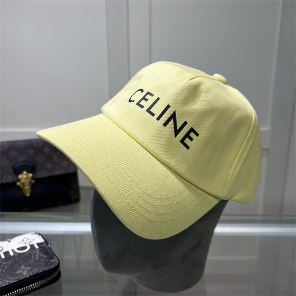 セリーヌ スーパー コピー キャップ 4色展開 調節可能 プリントロゴ CELINE