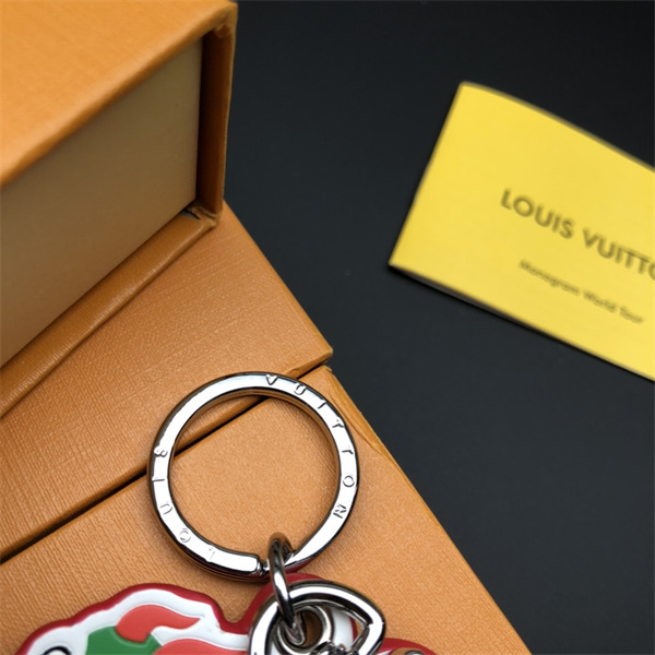 【M01466】LOUIS VUITTON コピー キーホルダー キャンバス素材 モノグラム ドラゴン マスコット ルイヴィトン 