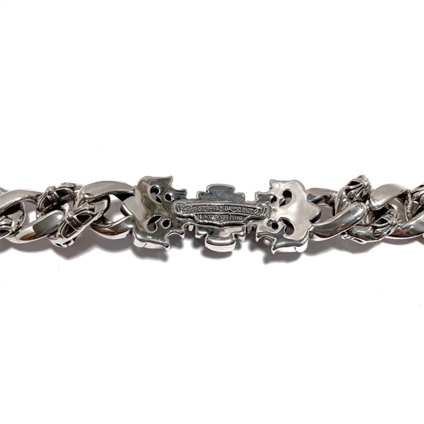 CHROME HEARTS スーパーコピー ブレスレット シルバー クラシックなロゴ 彫刻 デザイン クロムハーツ