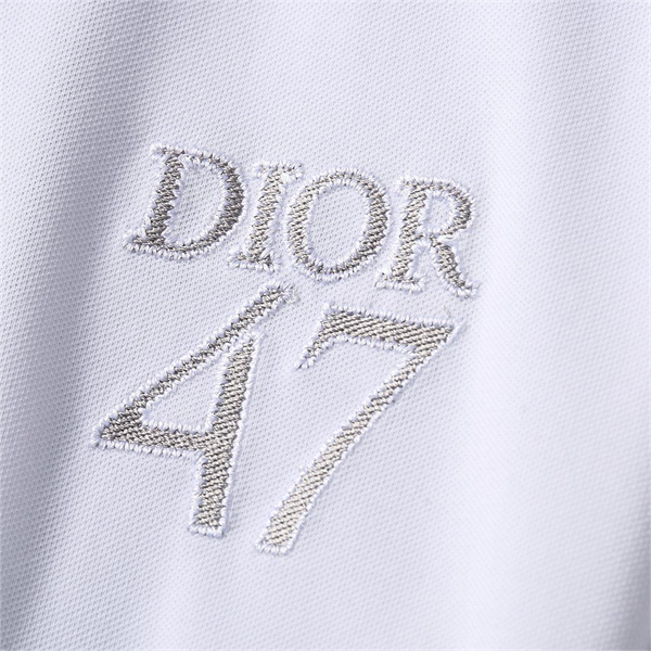 ディオール コピー ポロシャツ 刺繡 ロゴ メタルロゴ Dior47 DIOR ファッション