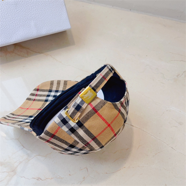  バーバリー スーパーコピー キャップ チェック柄 ユニセックス カジュアル コットン 高品質 BURBERRY