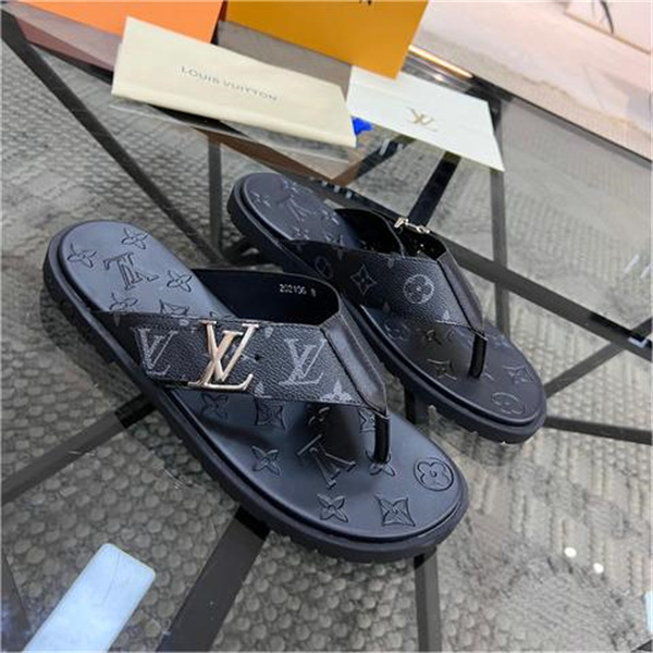 LOUIS VUITTON スーパーコピー サンダル レザー 軽量 モノグラム LV ルイヴィトン