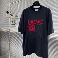 LOEWE コピー Tシャツ 龍 ロゴ 立体感 ユニセックス 2色 純綿 ロエベ