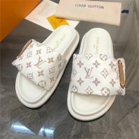 【1ACJZ6】ルイヴィトン コピー サンダル モノグラム ロゴ フラット ミュール ユニセックス LOUIS VUITTON