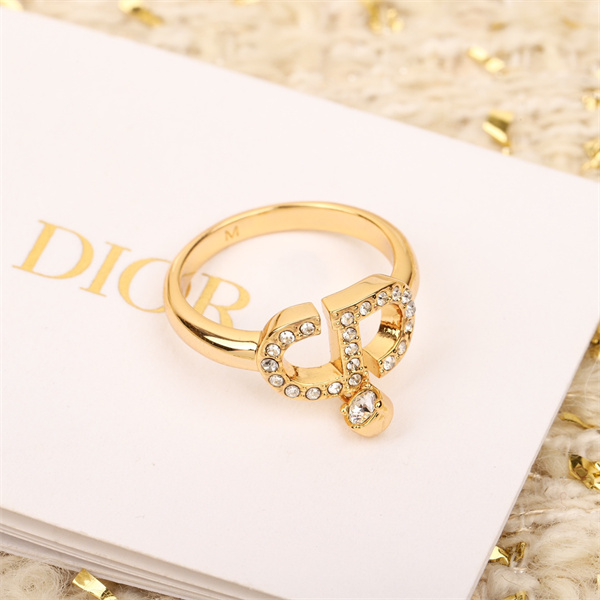 DIOR スーパーコピー リング PETIT CD シリーズ 指輪 クリスタル CDシグネチャー ディオール 