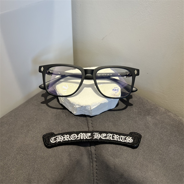 クロムハーツ コピー メガネ 日常 ブルーライト防止 軽量 レトロ感 CHROME HEARTS 