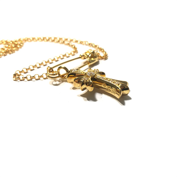 CHROME HEARTS コピー ネックレス 2連 エレガント 洗練 ロールチェーン クロムハーツ