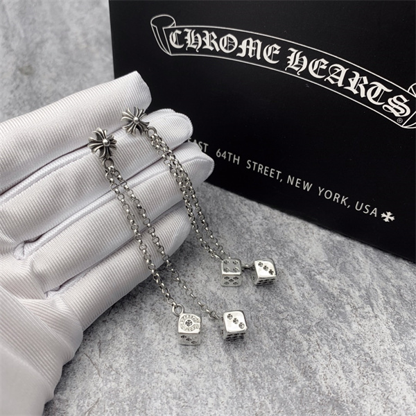 CHROME HEARTS コピー ピアス PLAIN HOOP Earring サイコロ クロムハーツ★★