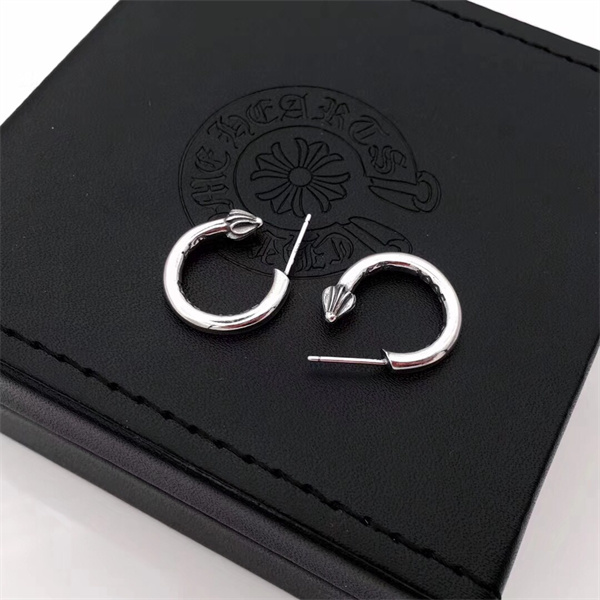 クロムハーツ 偽物 ピアス PLAIN HOOP Earring シリーズ カッコイイ CHROME HEARTS ストリート系