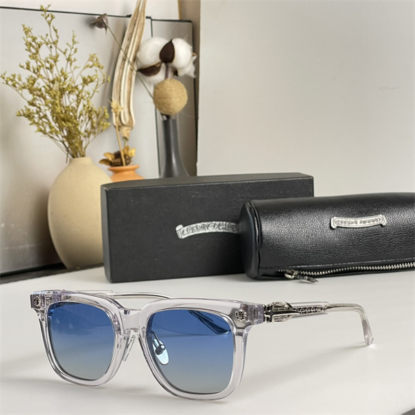 クロムハーツ コピー サングラス スクエアシェイプ 立体ロゴ ユニセックス CHROME HEARTS 