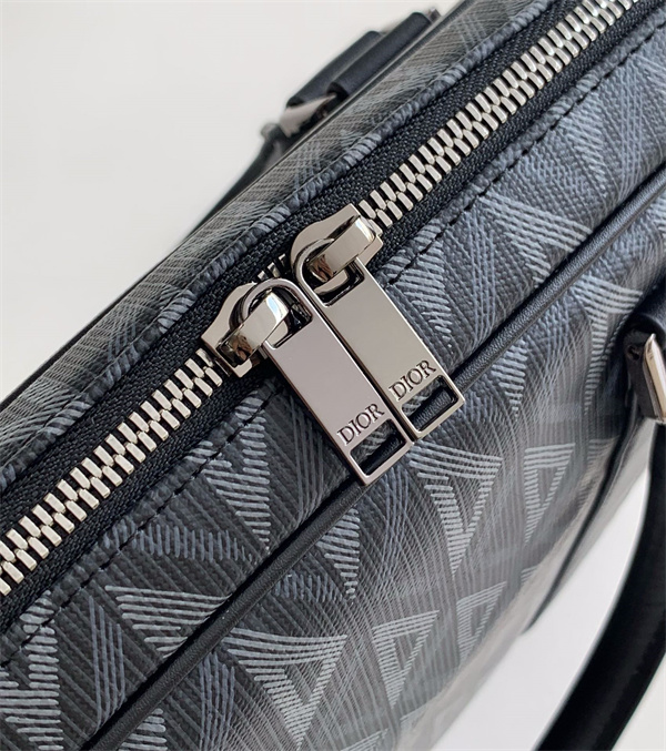 DIOR スーパーコピー ビジネスバッグ LINGOT シリーズ CDロゴ モノグラム柄 ブリーフケース ディオール