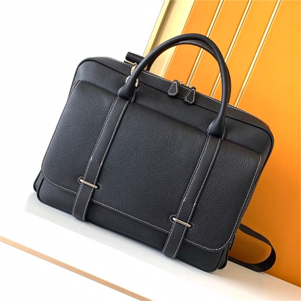 エルメス 偽物 ビジネスバッグ メンズ ハイブランド おすすめ レザー 大きめ 鞄 HERMES
