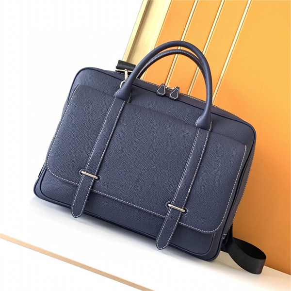 エルメス 偽物 ビジネスバッグ メンズ ハイブランド おすすめ レザー 大きめ 鞄 HERMES
