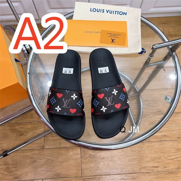 ルイヴィトン スーパーコピー サンダル モノグラム柄 ハート ロゴ 軽快 通気性 スポーティ LOUIS VUITTON