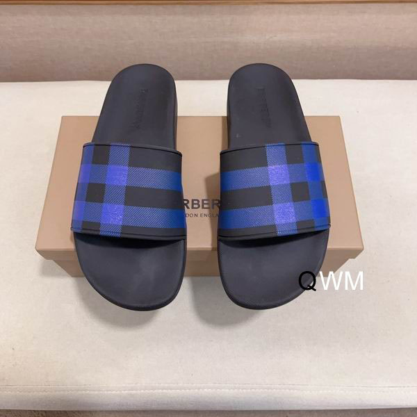 BURBERRY 偽物 サンダル チェック柄 エンボスロゴ エレガント クッション 防水 バーバリー