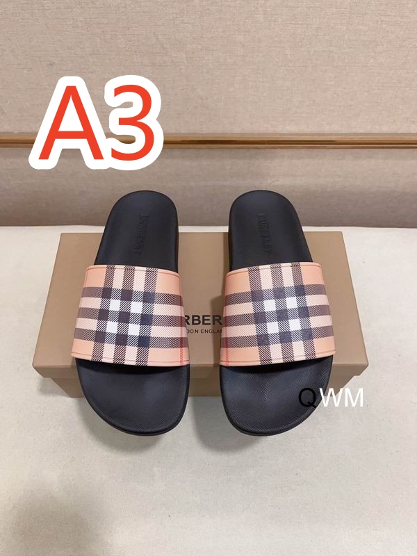 BURBERRY 偽物 サンダル チェック柄 エンボスロゴ エレガント クッション 防水 バーバリー