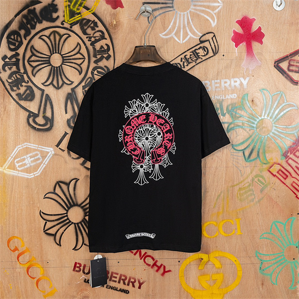 CHROME HEARTS コピー Tシャツ インパクト 柔軟性 耐久性 快適 ユニーク シック モダン ロゴプリント クロムハーツ