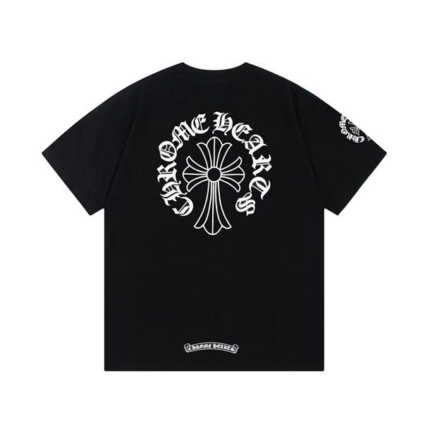 クロムハーツ コピー Tシャツ スタイリッシュ ロゴ プリント クール 耐久性 通気性 アーティスティック CHROME HEARTS