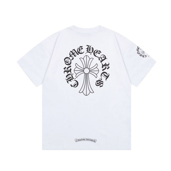 クロムハーツ コピー Tシャツ スタイリッシュ ロゴ プリント クール 耐久性 通気性 アーティスティック CHROME HEARTS