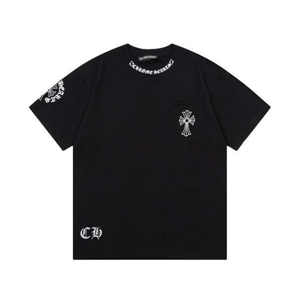 クロムハーツ コピー Tシャツ スタイリッシュ ロゴ プリント クール 耐久性 通気性 アーティスティック CHROME HEARTS