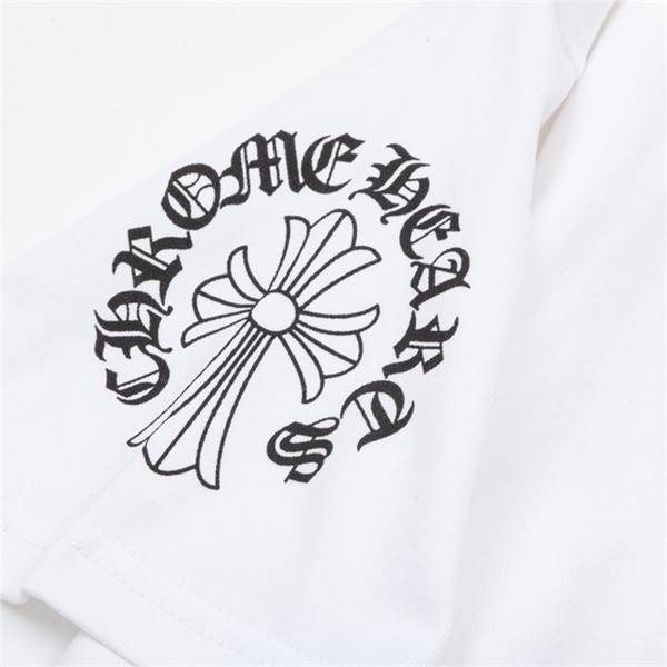 クロムハーツ コピー Tシャツ スタイリッシュ ロゴ プリント クール 耐久性 通気性 アーティスティック CHROME HEARTS