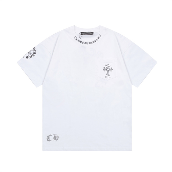 クロムハーツ コピー Tシャツ スタイリッシュ ロゴ プリント クール 耐久性 通気性 アーティスティック CHROME HEARTS