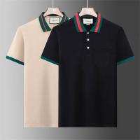 2024春夏新作 GUCCI コピー ポロシャツ ウェブストライプ 柄 ポケット GGロゴ おしゃれ