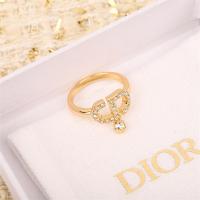DIOR スーパーコピー リング PETIT CD シリーズ 指輪 クリスタル CDシグネチャー ディオール