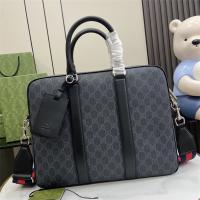 GUCCI スーパーコピー ビジネスバッグ GG ロゴ モノグラム柄 スプリーム生地 ブリーフケース グッチ