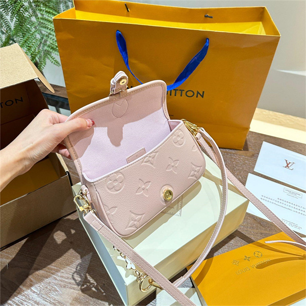 2WAY LOUIS VUITTON スーパーコピー ショルダーバッグ モノグラム エンボス ロゴ ルイヴィトン