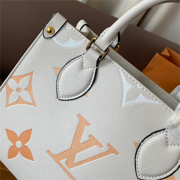 【M46513】LOUIS VUITTON スーパーコピー ハンドバッグ オレンジグラデ 可愛い onthego シリーズ ルイヴィトン