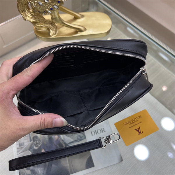 LOUIS VUITTON コピー 手持ちバッグ ダミエ グラフィット Damier Graphite ポシェット セカンドバッグ ルイヴィトン
